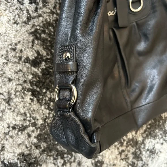 Women’s Coach Black Leather Handbag - Picture 11 of 14
